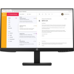 "HP P24h G4 LED Display 60.5 cm - Stunning Visuals, Ultimate Performance | 7VH44AT"